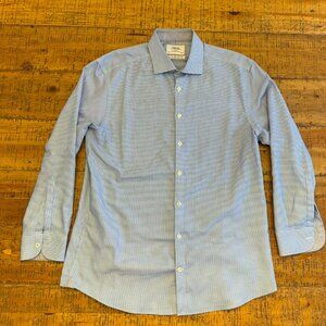 Charles Tyrwhitt blue check dress shirt
